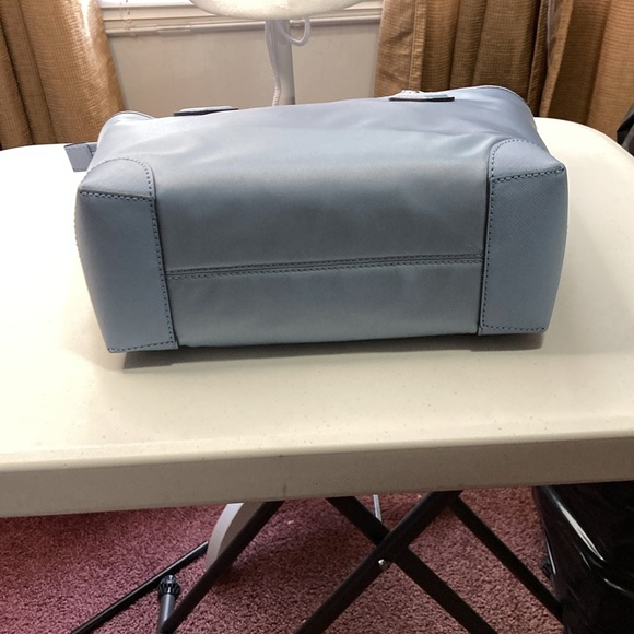 Michael Michael Kors Eva Small Tote In Chambray Blue NEW WITH TAGS - Picture 4 of 10